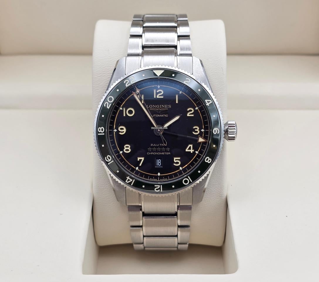 Longines Spirit Zulu Time Men's Automatic Watch 42mm
