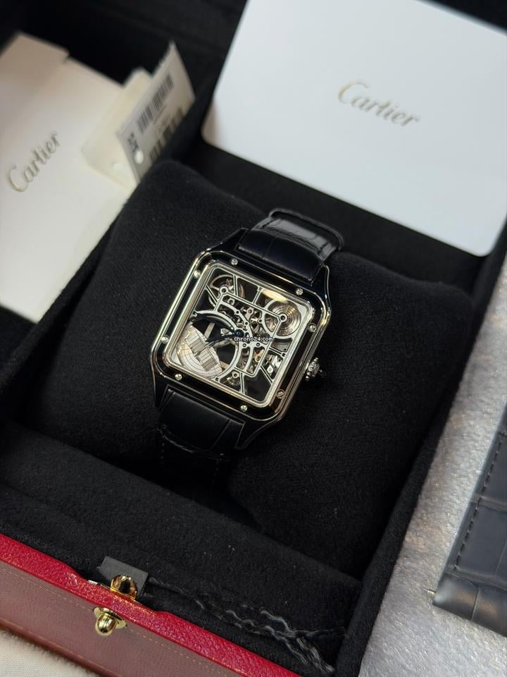 Cartier Santos-dumont Skeleton Watch