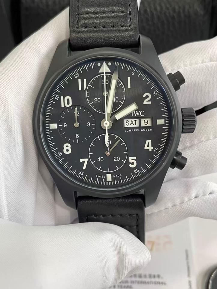 IWC Tribute To 3705 Watch Chronograph Edition