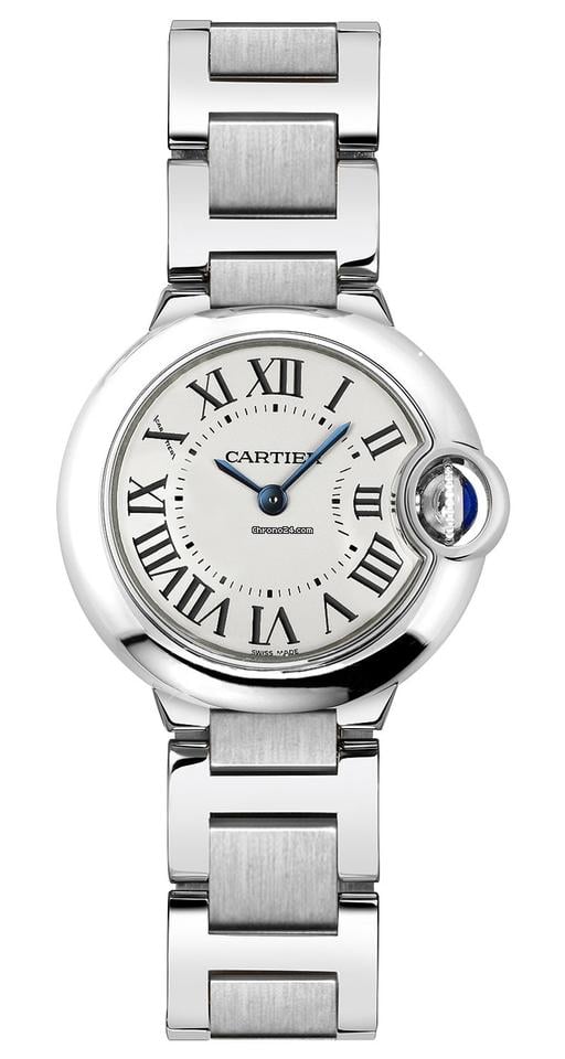 Cartier BALLON BLEU 28MM W69010Z4 STAINLESS STEEL WOMEN'S WATCH