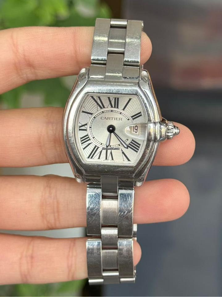 Cartier Roadster Watch Ladies Stainless