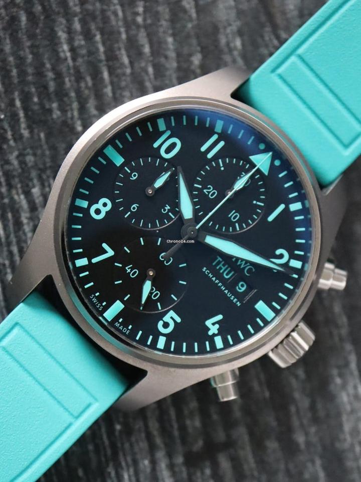 IWC Pilot's Watch Chronograph 41 Edition “Mercedes-AMG Petronas Formula One Team”, Ref. IW388108, 2024 Full Set