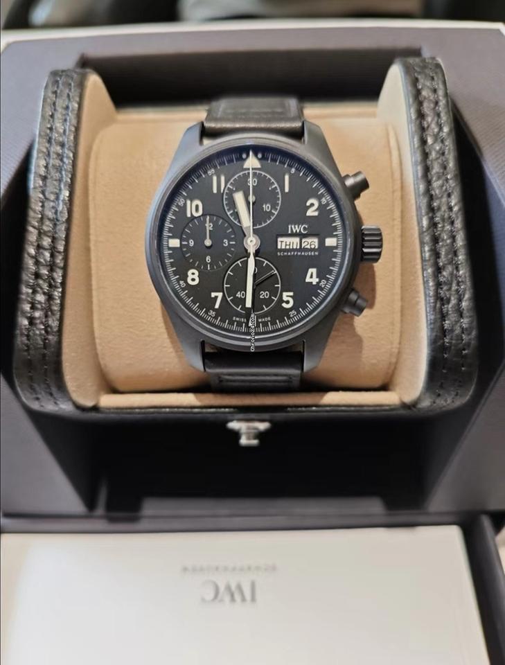 IWC Tribute To 3705 Watch Chronograph Edition