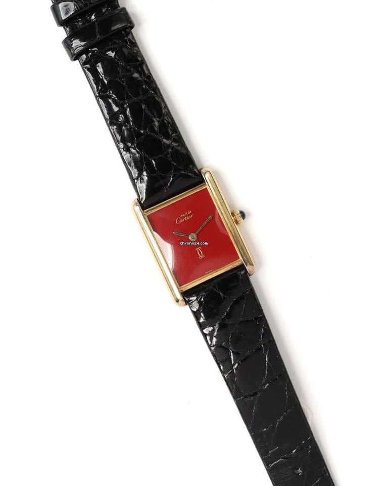 Cartier Tank Vermeil 23mm Manual ca 1995 Watch