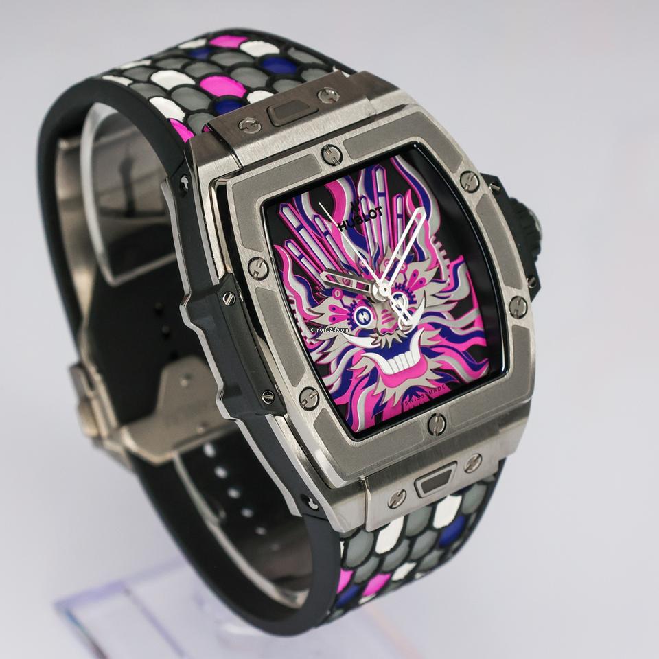 Hublot Spirit of Big Bang  Titanium Dragon 646.NX.6600.RX.CHF24 Limited Edition 48/88 42mm Watch
