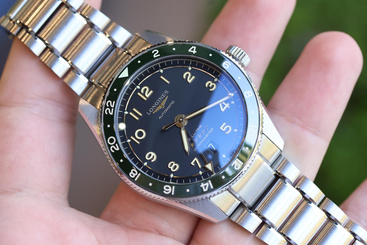 Longines Spirit Zulu Time Men's Automatic Watch 42mm