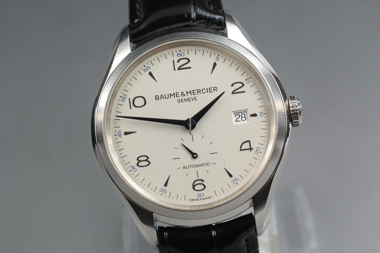 Baume et Mercier Clifton 65717 Date Small Second Automatic Swiss Made Men's Watch