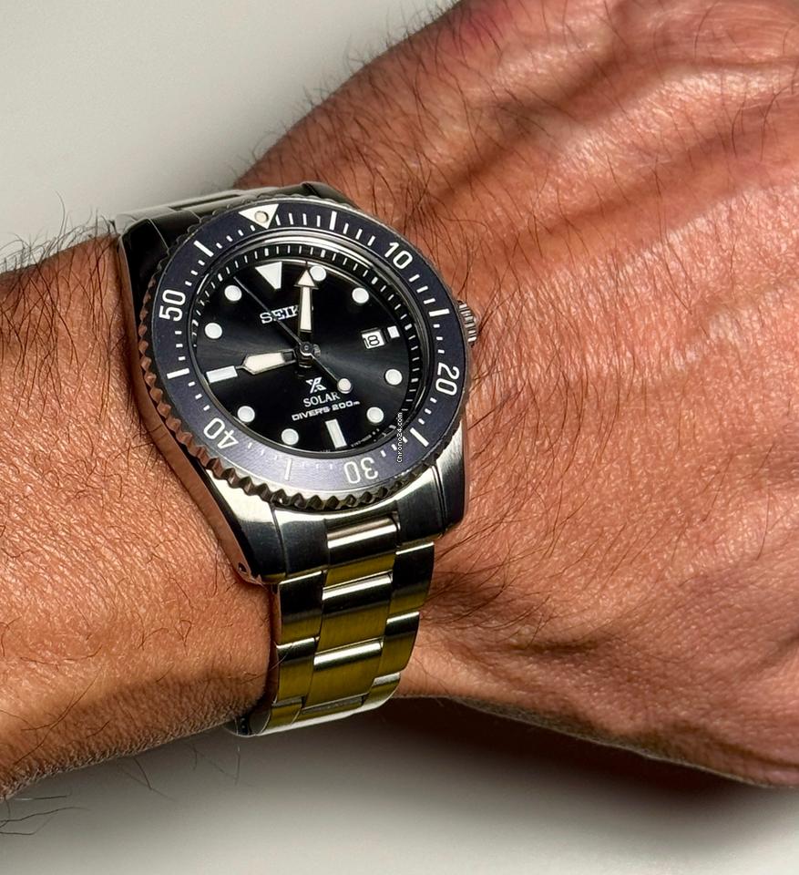 Grand Seiko Men's Watch Solar Scuba  Prospex Dial Stainless