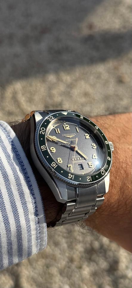 Longines Spirit Zulu Time Men's Automatic Watch 42mm