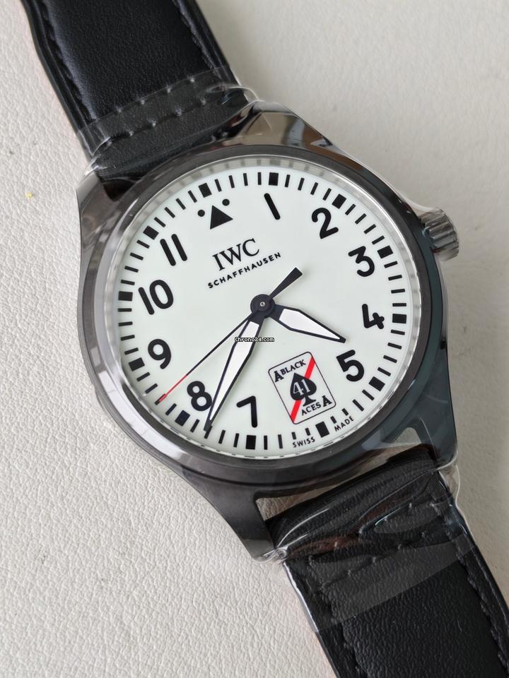 IWC Black Aces Full Set  2023 Pilot Watch