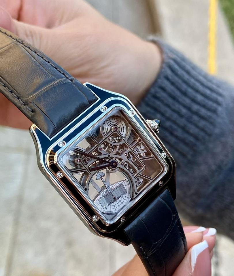 Cartier Santos-dumont Skeleton Watch